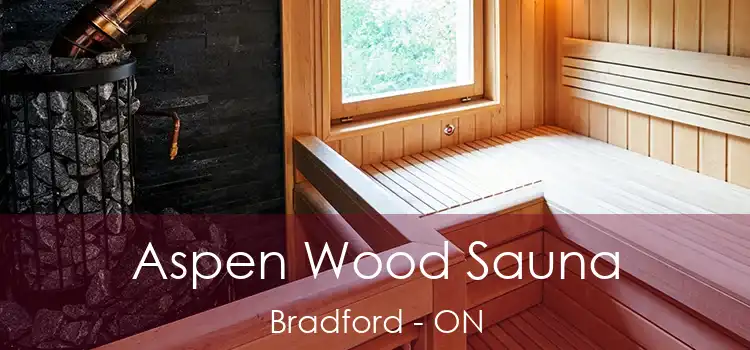  Aspen Wood Sauna Bradford - ON