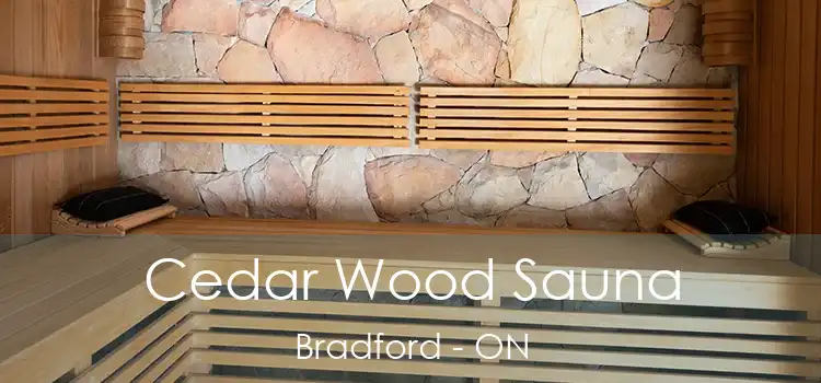  Cedar Wood Sauna Bradford - ON