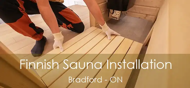  Finnish Sauna Installation Bradford - ON