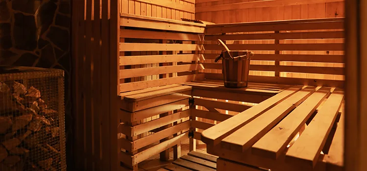 Cedar Wood Sauna Restoration and Refurbishment in Bradford, Ontario
