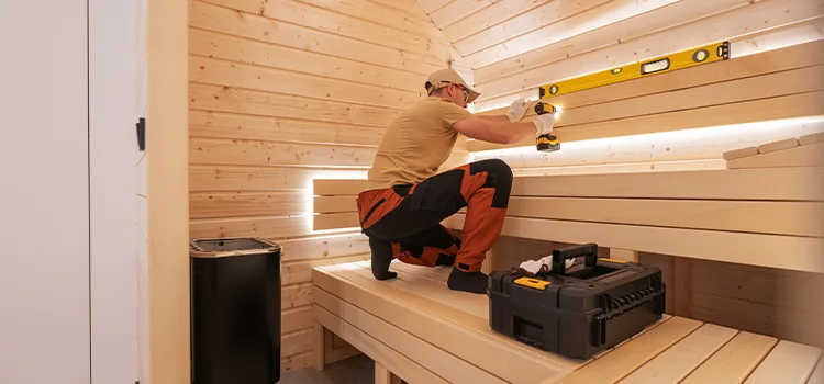 Commercial Sauna Installation in Bradford, ON