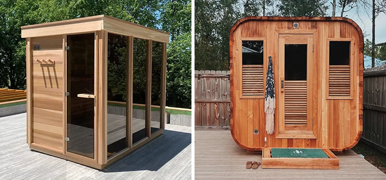 Wood-Fired Cube Sauna Repair in Bradford, ON