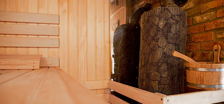 Hemlock Wood Sauna Renovation Services in Bradford, Ontario