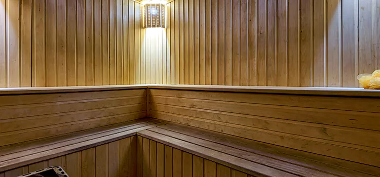 Modern Outdoor Sauna  Setup in Bradford, Ontario