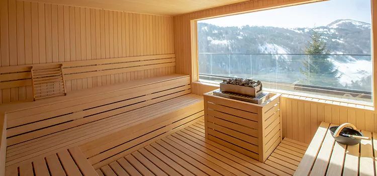 Sauna Custom Build Floor Installation Service in Bradford, Ontario