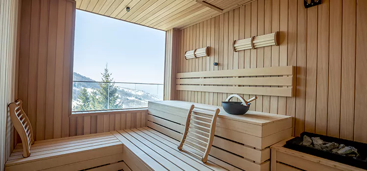 Infrared Sauna Glass Window Installation in Bradford, ON