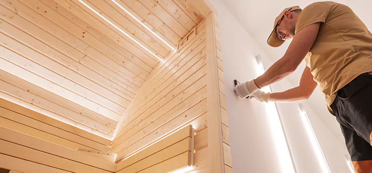 Luxury Spa-grade Sauna Setup in Bradford, Ontario
