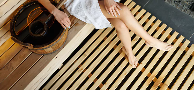 Composite Sauna Deck Installation in Bradford, ON