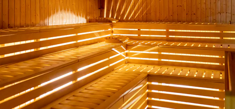 Renovation of Sauna for Gym in Bradford, Ontario