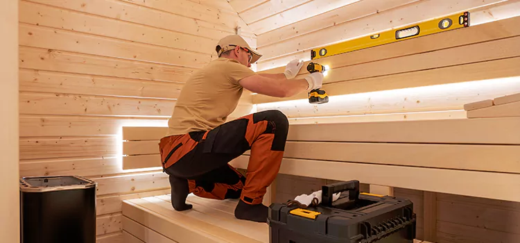 Outdoor Sauna Installation Service in Bradford, ON