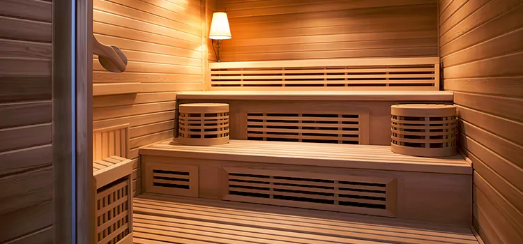 Outdoor Sauna Setup in Bradford, ON