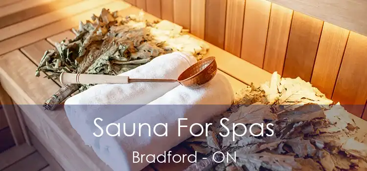  Sauna For Spas Bradford - ON